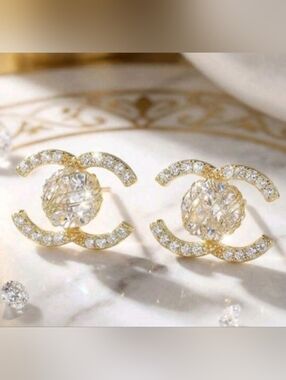 Chanel Style Earrings